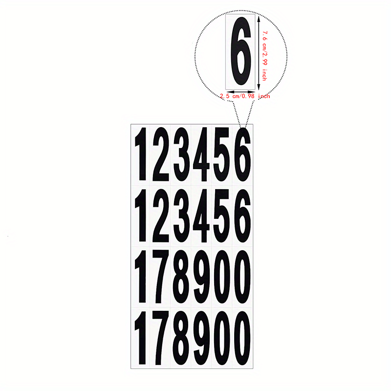 Customize Your Home with Waterproof Mailbox Numbers & Letters
