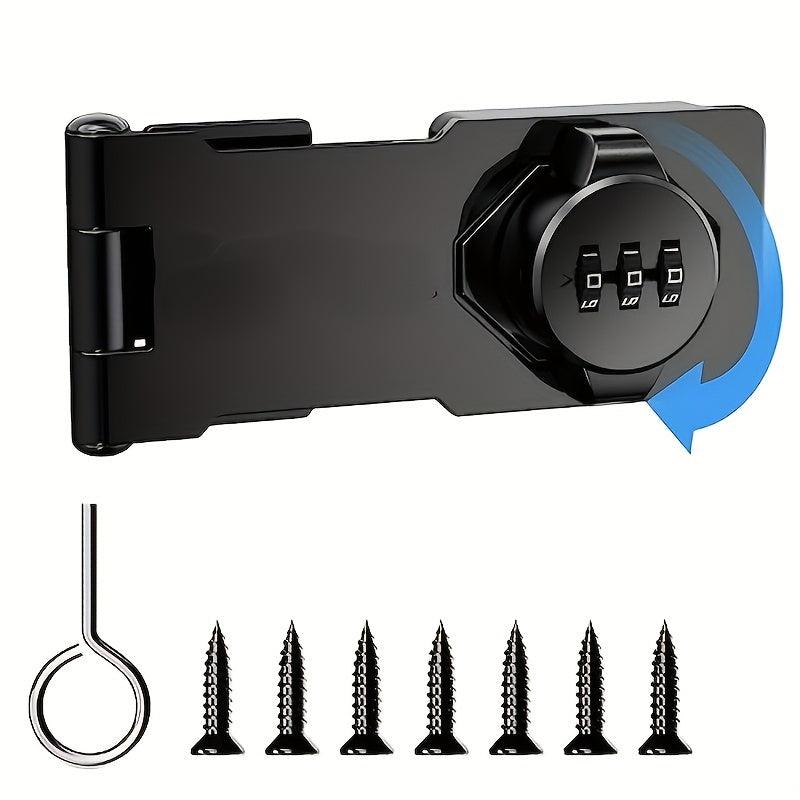 Keyless 3 Digit Combination Lock for Home Security