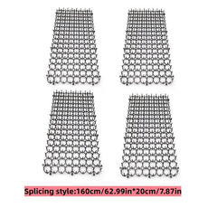200x28cm Deterrent Mat For Cats With Spikes Outdoor Indoor Dog Digging