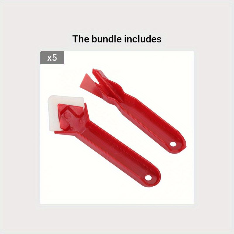 2pcs Caulk Grout Tool Kit Remove Sealants & Smooth Cement/Glass Floors