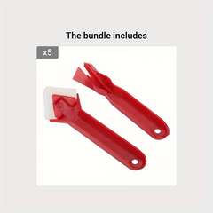 2pcs Caulk Grout Tool Kit Remove Sealants & Smooth Cement/Glass Floors