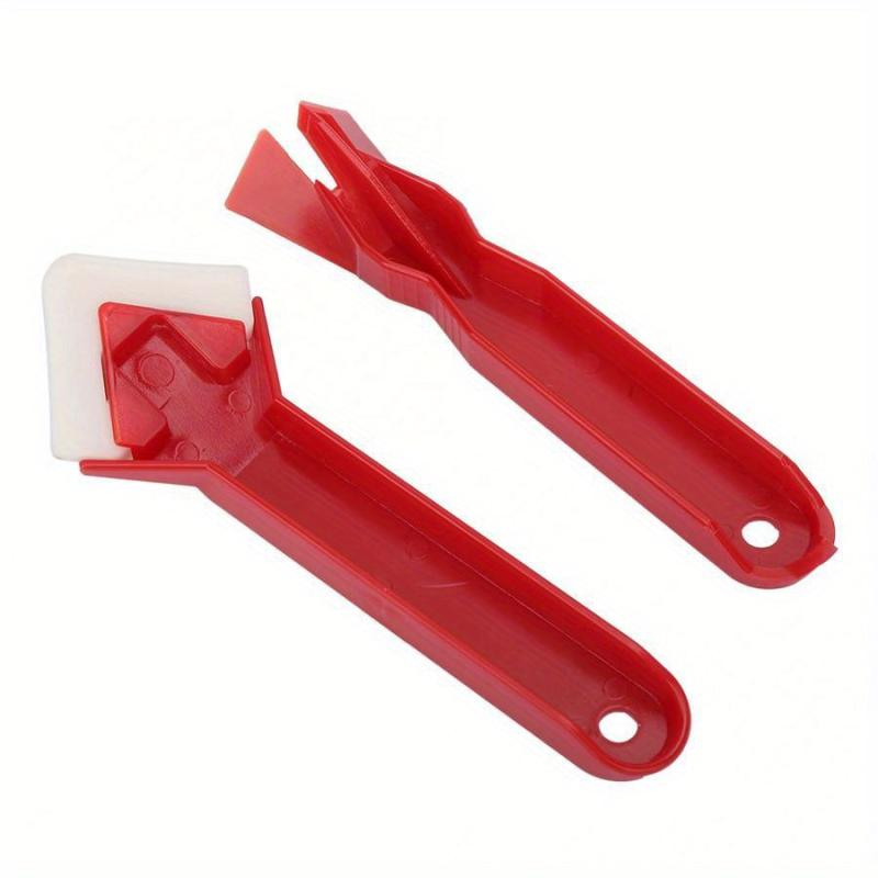 2pcs Caulk Grout Tool Kit Remove Sealants & Smooth Cement/Glass Floors