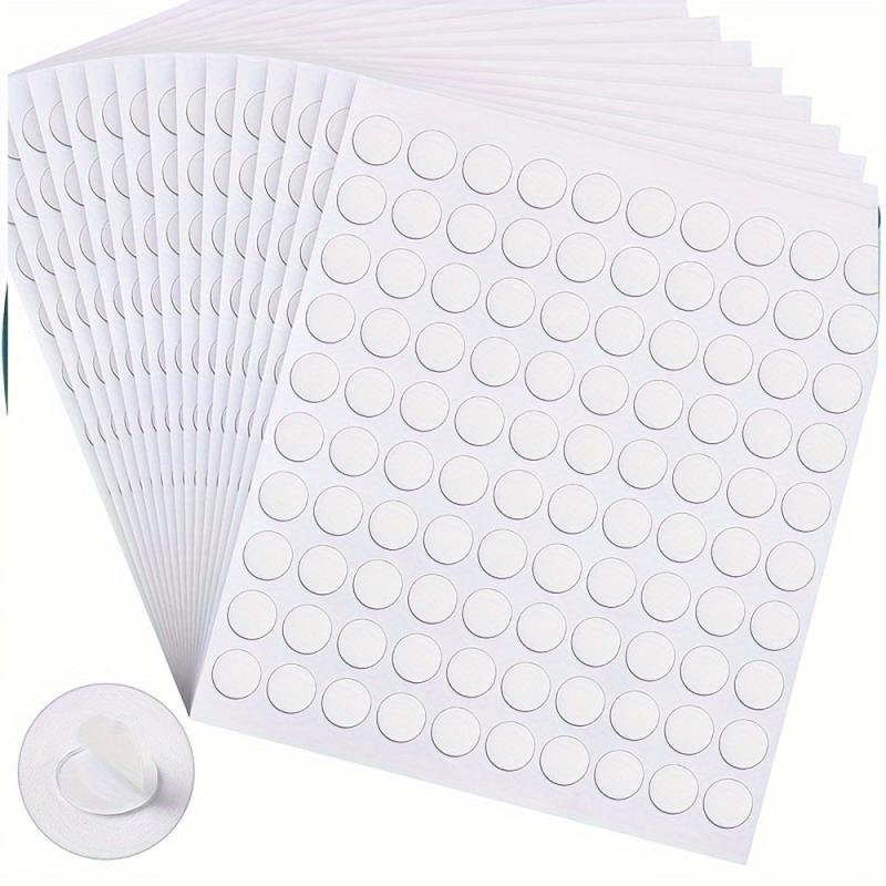 Clear Sticky Putty Removable Round Putty Double Sided Nano Gel Mat