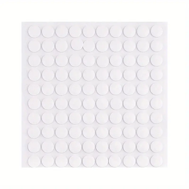 Clear Sticky Putty Removable Round Putty Double Sided Nano Gel Mat