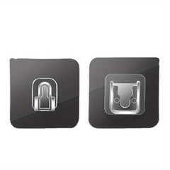 5pairs Non marking Hook Strongly Attached To Router Fixed Wall Storage Buckle