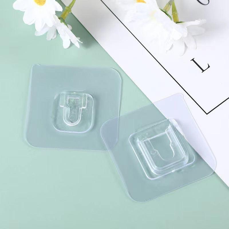 5pairs Non marking Hook Strongly Attached To Router Fixed Wall Storage Buckle