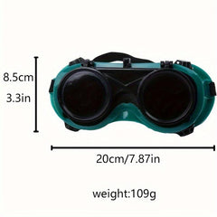 Welding Safety Glasses Anti Glare Gas Welding Cutting Soldering Goggles