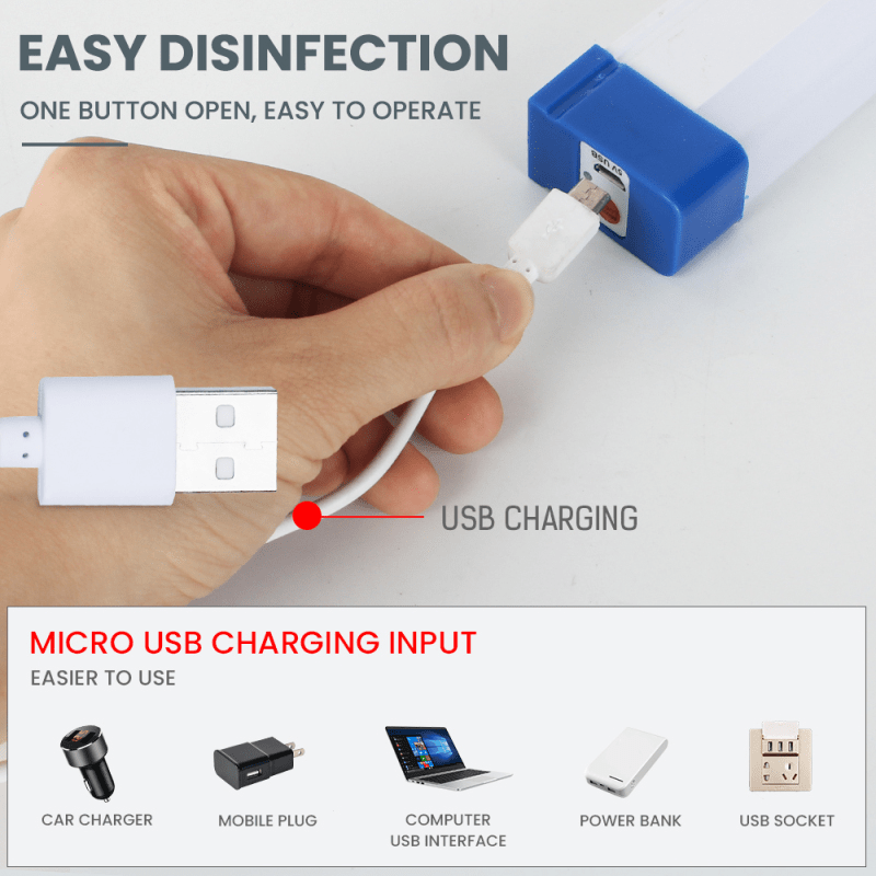 LED Emergency Lights USB Rechargeable Camping Lamps