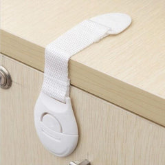 5pcs Safety Cabinet Lock Proof Security Protector Drawer Door Cabinet Lock