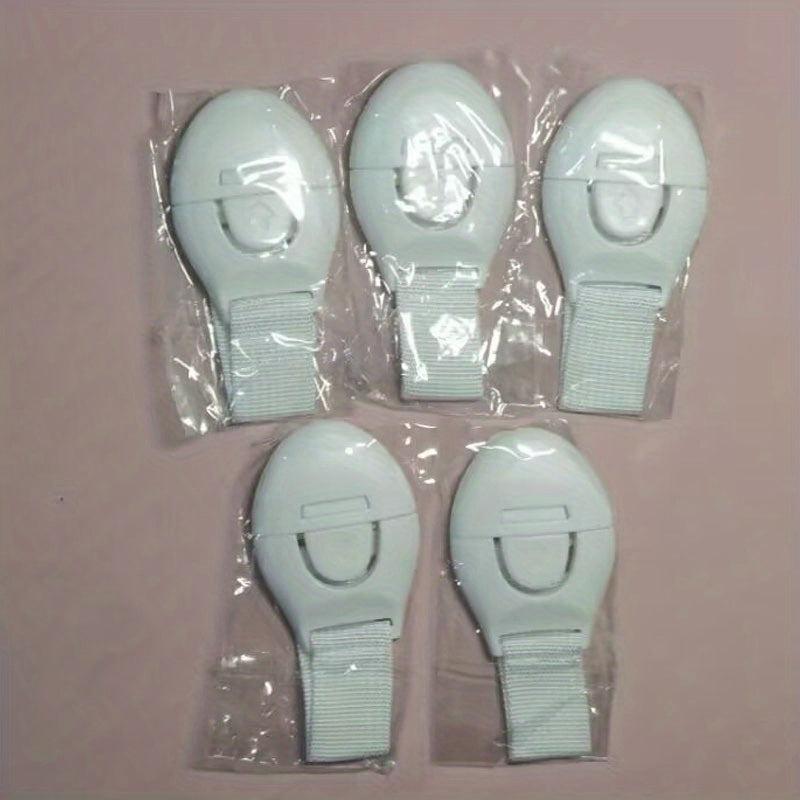 5pcs Safety Cabinet Lock Proof Security Protector Drawer Door Cabinet Lock