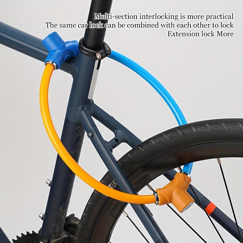 Steel Cable Ring Lock for Mountain Bike Anti-theft