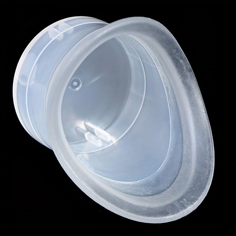2pcs Silicone Eyewash Cup Reusable Soft Eye Bath Cup