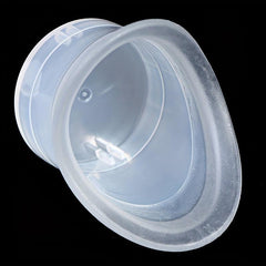 2pcs Silicone Eyewash Cup Reusable Soft Eye Bath Cup