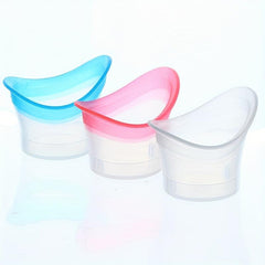 2pcs Silicone Eyewash Cup Reusable Soft Eye Bath Cup