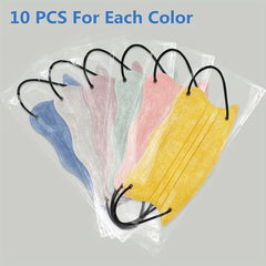 60pcs Butterfly Masks 3-Layer Disposable Face Masks Individual Packag