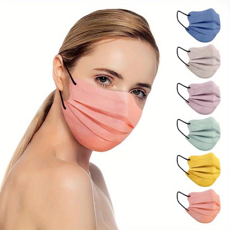 60pcs Butterfly Masks 3-Layer Disposable Face Masks Individual Packag