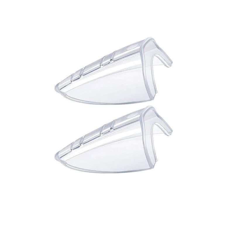 4pcs Flexible Slip On Side Shields For Safety Glasses Small to Medium Eyeglasses