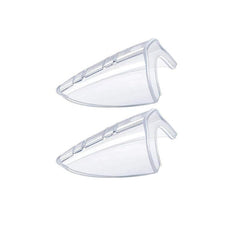 4pcs Flexible Slip On Side Shields For Safety Glasses Small to Medium Eyeglasses