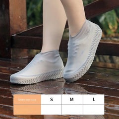 Silicone Waterproof Shoe Covers S M L Rain Boot Overshoes Slip Resistant
