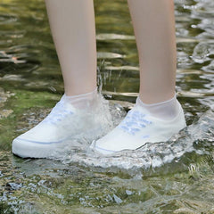 Silicone Waterproof Shoe Covers S M L Rain Boot Overshoes Slip Resistant