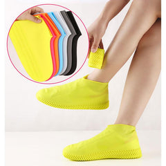 Silicone Waterproof Shoe Covers S M L Rain Boot Overshoes Slip Resistant