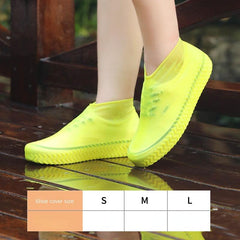 Silicone Waterproof Shoe Covers S M L Rain Boot Overshoes Slip Resistant