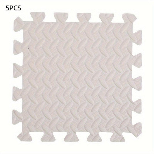5pcs Foam Mat Anti fall Floor Bedroom Thickened Mat Washable