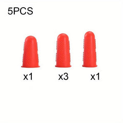 5pcs Silicone Finger Protectors for Hot Glue, Hot Glue Finger Pro