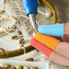 5pcs Silicone Finger Protectors for Hot Glue, Hot Glue Finger Pro