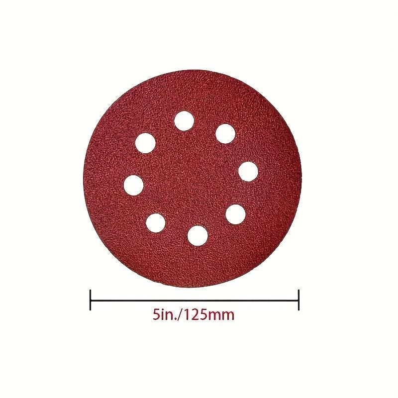 20/50pcs 8 Hole Hook & Loop Sanding Discs 60-600 Grits