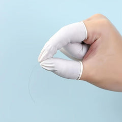 100pcs Rubber Finger Cots Non Slip Wearable Finger Guards
