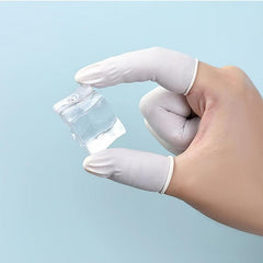 100pcs Rubber Finger Cots Non Slip Wearable Finger Guards