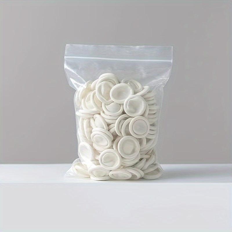 100pcs Rubber Finger Cots Non Slip Wearable Finger Guards