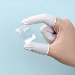 100pcs Rubber Finger Cots Non Slip Wearable Finger Guards