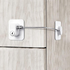 Refrigerator Lock With Keys for Fridge Cabinets