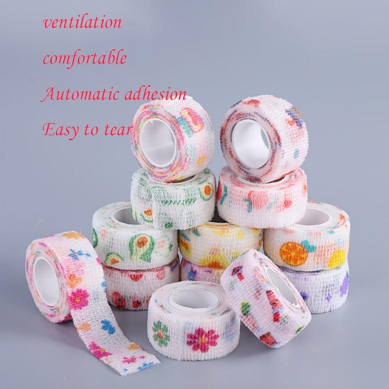 Finger Guard Tape Self-adhesive Elastic Tape Anti-abrasion Breathable 14.76ft