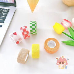 Finger Guard Tape Self-adhesive Elastic Tape Anti-abrasion Breathable 14.76ft