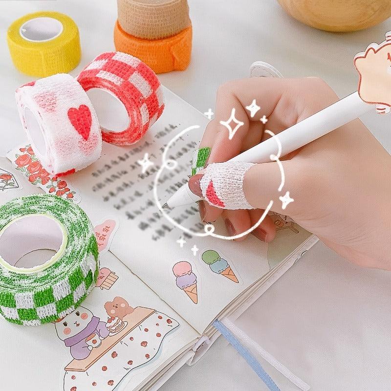 Finger Guard Tape Self-adhesive Elastic Tape Anti-abrasion Breathable 14.76ft