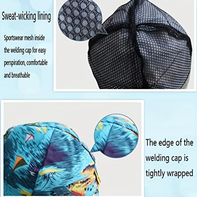 Flame Retardant Mesh Lined Welder Hat for Electricians & Welders