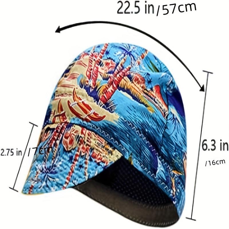 Flame Retardant Mesh Lined Welder Hat for Electricians & Welders