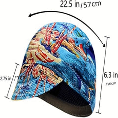 Flame Retardant Mesh Lined Welder Hat for Electricians & Welders