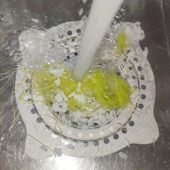 Disposable Sink Filter Shower Drain Pipe Sticker Drain Trap Filter