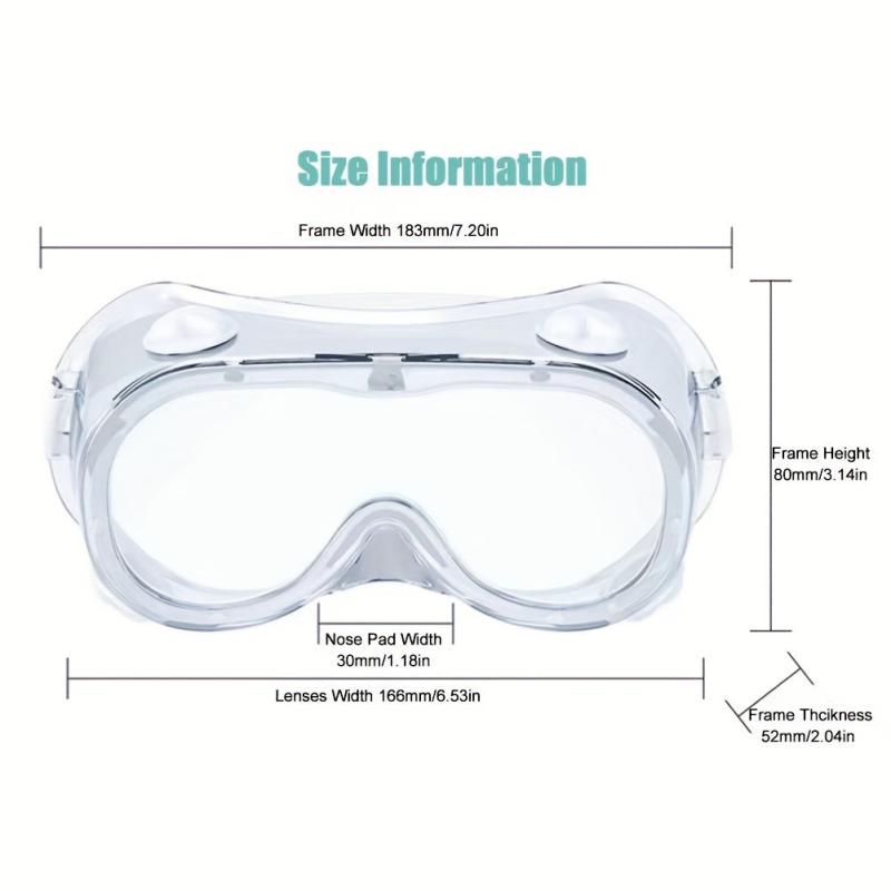 Medical Isolation Eye Mask for Chemical Experiment Site