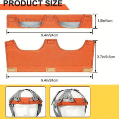 2pcs Hard Hat Cotton Sweatband Air Cushion 20 3200V Sweatband