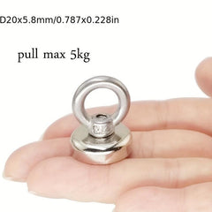 XFN Strong Fishing Magnet Neodymium N52 With Eyebolt