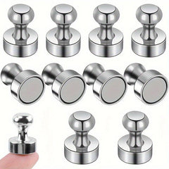 10pcs Strong Magnets Push Pin for Whiteboard Refrigerator