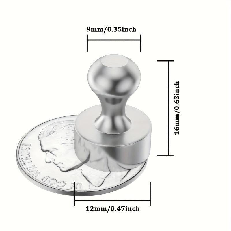 10pcs Strong Magnets Push Pin for Whiteboard Refrigerator