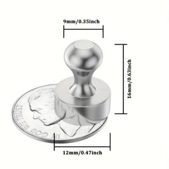 10pcs Strong Magnets Push Pin for Whiteboard Refrigerator
