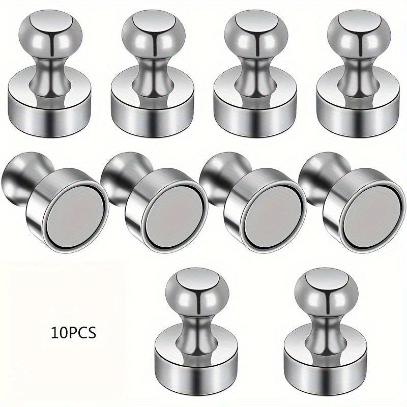 10pcs Strong Magnets Push Pin for Whiteboard Refrigerator