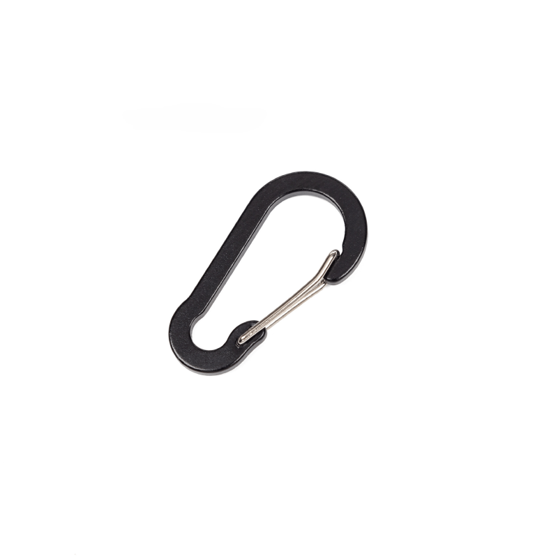 6pcs Steel Carabiner Clips for Outdoor Camping & Fishing